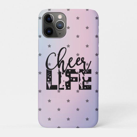 Cheer Life Glamoureus Cheerlead Star Gradient Case-Mate iPhone Case (Achterkant)