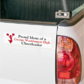 Cheer Mam Bumpersticker (Op Truck)