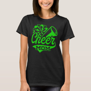 Cheer mam de grootste ventilatorluis drukt zwart e t-shirt