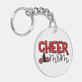 Cheer mam Modern Typografie Sleutelhanger (Voorkant Links)