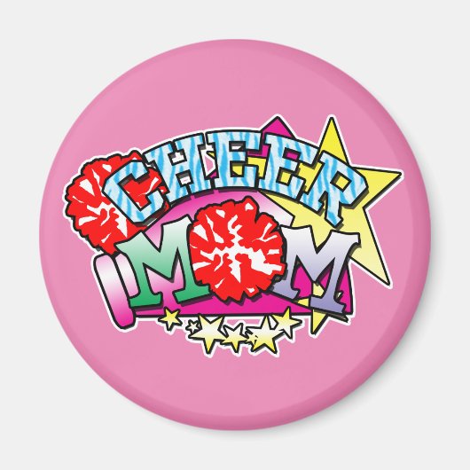 Cheer Mama Magnet Magneet (Voorkant)