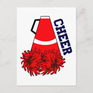 Cheer Megaphone Briefkaart