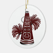 Cheer Megaphone Ornament 2 (Links)
