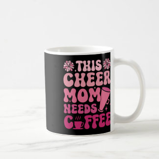 Cheer Moeder Heeft Koffie Nodig Cheerleading Shirt Koffiemok