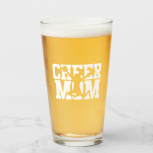 Cheer Mom Beer Glas