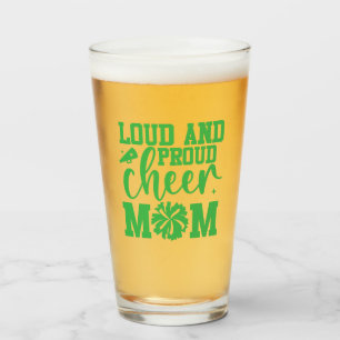 Cheer Mom Beer Glas