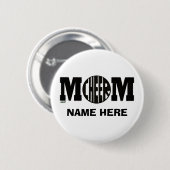 CHEER MOM BUTTON (CUSTOM) (Voorkant /achterkant)
