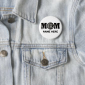 CHEER MOM BUTTON (CUSTOM) (In situ)