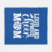 Cheer Mom Fleece Deken (Voorkant (Horizontaal))