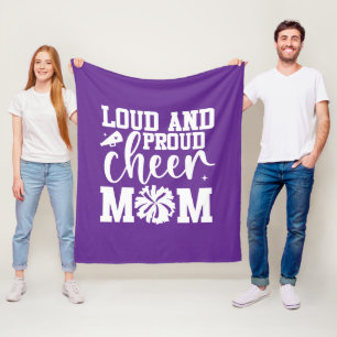 Cheer Mom Fleece Deken