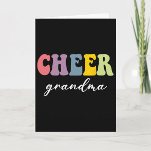 Cheer Oma Cheerleader Stijlvolle Cheerleading Oma Kaart