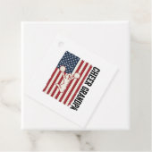 Cheer Opa Patriottisch Vintage Vlag Shirt Ontwerp_ Bedankjes Labels (In situ)