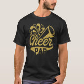 Cheer Pap Biggest Fan Cheerleader Father's Day T-shirt (Voorkant)