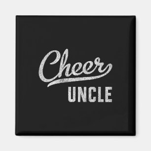 Cheer Papa Cadeaus T-shirts Cheer Oom Trots Cheerl Magneet