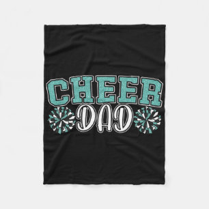 Cheer Papa Mijn Favoriete Cheerleader Noemt Me Pap Fleece Deken