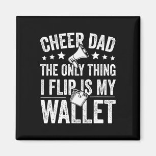 Cheer Papa Portemonnee Cheerleader Vader Cheerlead Magneet