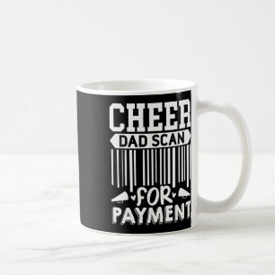 Cheer Papa, Scan Voor Betaling Cheerleader Koffiemok