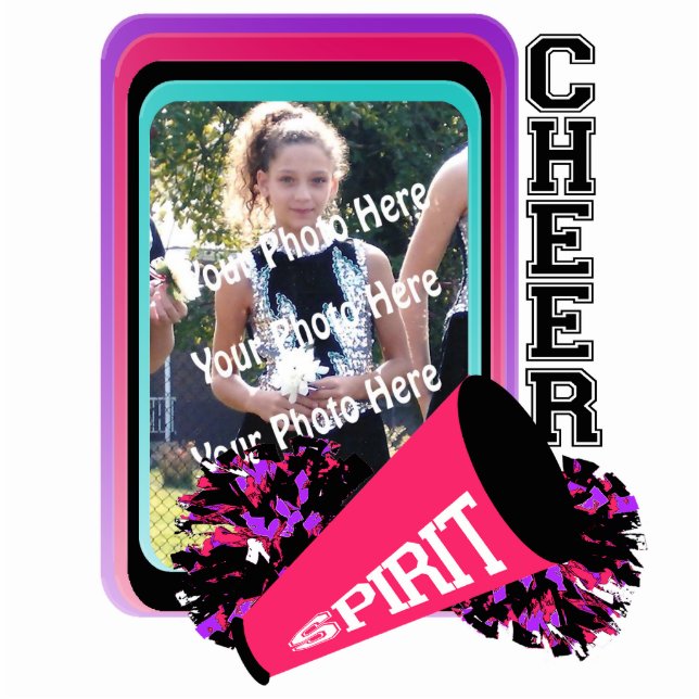 Cheer Photo-Lijst Staand Fotobeeldje (Voorkant)