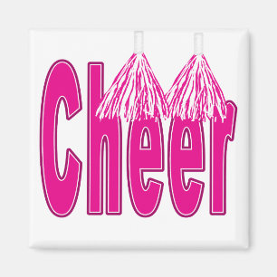 Cheer Pink Magnet Magneet