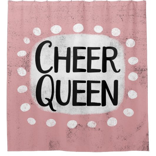Cheer Queen Douchegordijn (Voorkant)