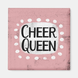 Cheer Queen koelkastmagneet Magneet