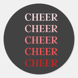 Cheer Ronde Sticker