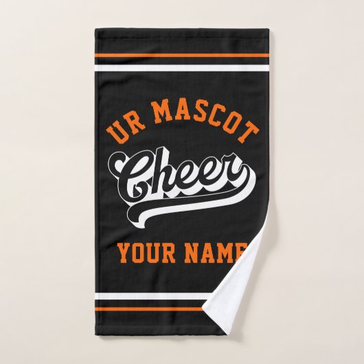 Cheer Script, Aangepaste Naam, Persoonlijke Cheer Handdoek (Handdoek)