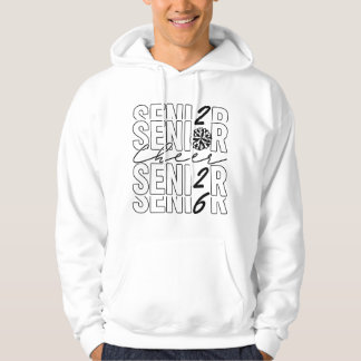 Cheer Senior 2026 Mannen Hoodie