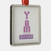 Cheer Squad Metalen Ornament (Rechts)