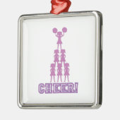 Cheer Squad Metalen Ornament (Links)