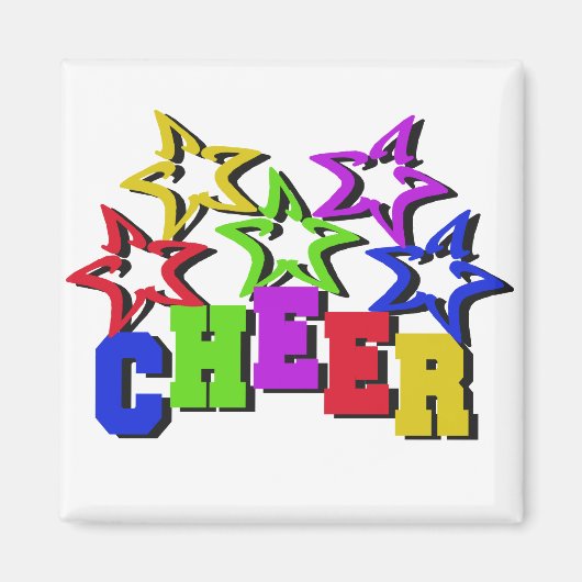 Cheer Stars Magneet (Voorkant)
