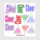 Cheer Stickers (Vel)