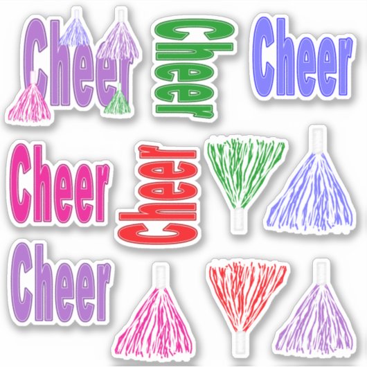 Cheer Stickers (Voorkant)