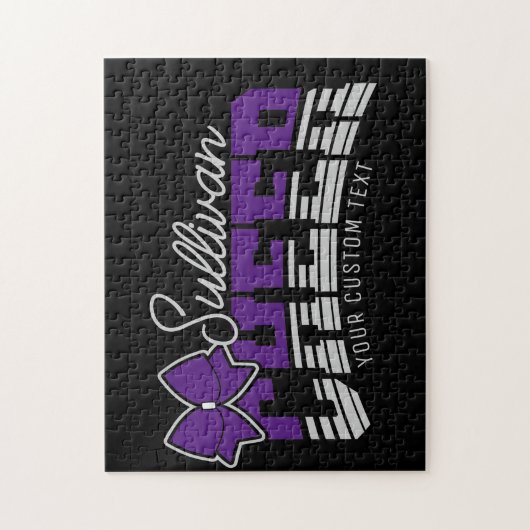 Cheer Team ADD NAME School Athlete Cheerleader Legpuzzel (Verticaal)