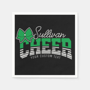 Cheer Team ADD NAME School Athlete Cheerleader Servet