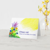 Cheer-up Bouquet Kaart (Gele Bloem)