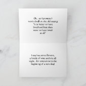 Cheer Up voor een break-up Kaart (Binnen)