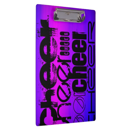 Cheer; Vibrant Violet Blue en Magenta Klembord (Rechts)