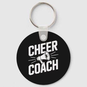 Cheercoach Oudgediende Cheerleading Adviseur Sport Sleutelhanger