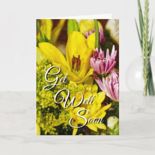 Cheerful Bouquet Painterly krijgt snel weer goed Kaart