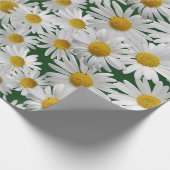 Cheerful, Bright Daisy Cadeaupapier (Hoek)