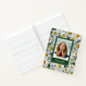 Cheerful Bright Daisy Custom Photo - Notitieboek (Binnen)