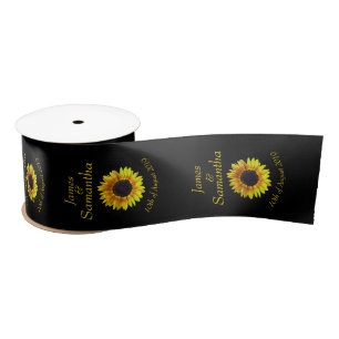 Cheerful Bright Yellow Sunflower - Lint