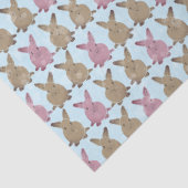 Cheerful Bunny Tissuepapier (Detail)