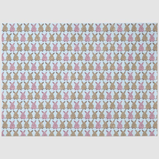 Cheerful Bunny Tissuepapier (Voorkant)