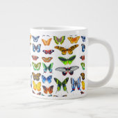 Cheerful Butterflies Art Extra Grote Beker (Rechts)