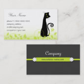 Cheerful Cat Visitekaartje (Voorkant / Achterkant)