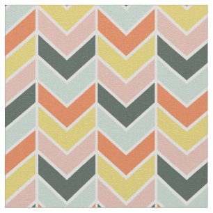 Cheerful Chevron Stof