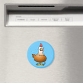 Cheerful Chicken Magneet (Insitu (Vaatwasser))