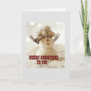 CHEERFUL CHRISTMAS DAG VOOR U HOLIDAIRE KAART